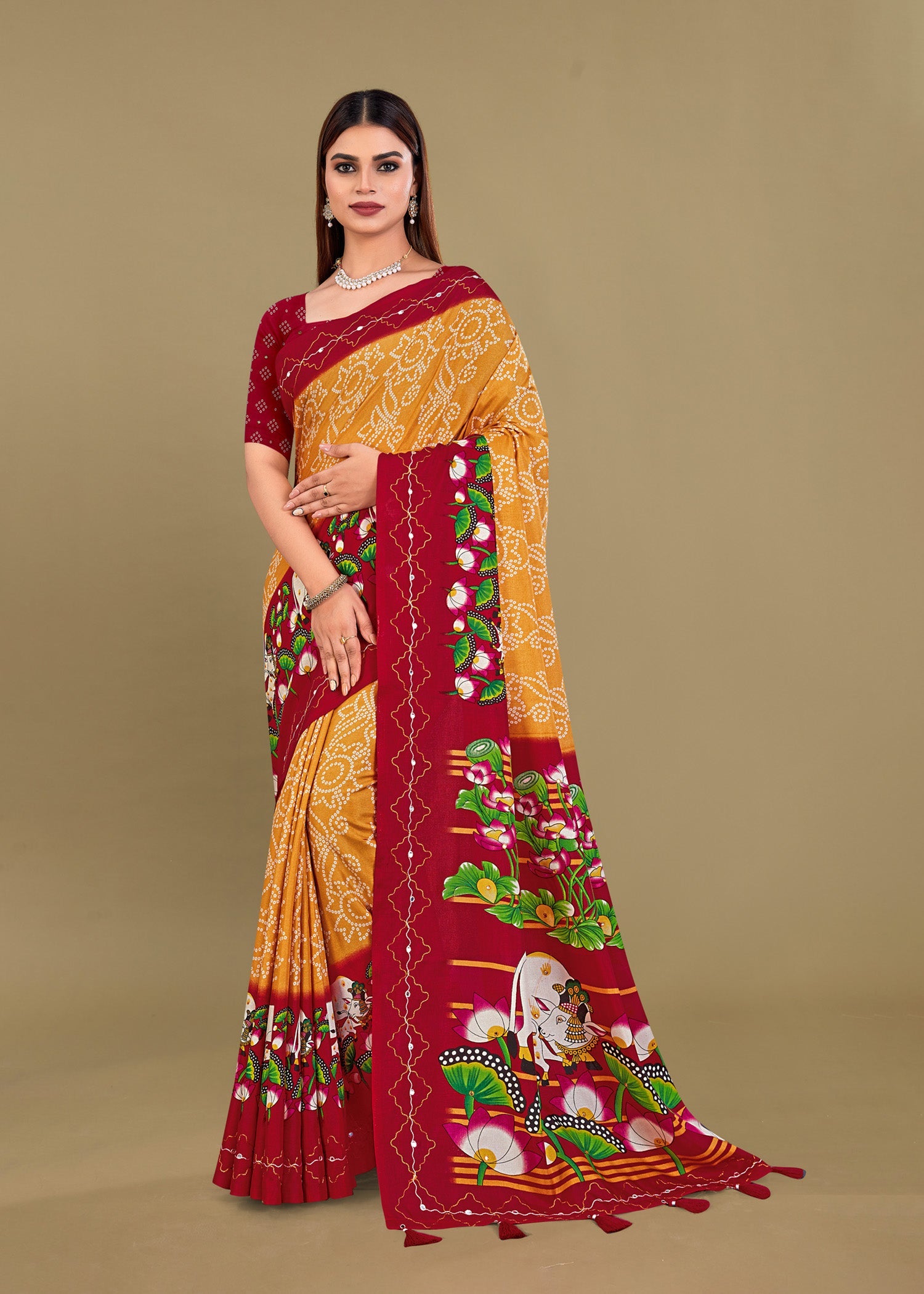 Fashionable Cotton Sarees with Contemporary Touches