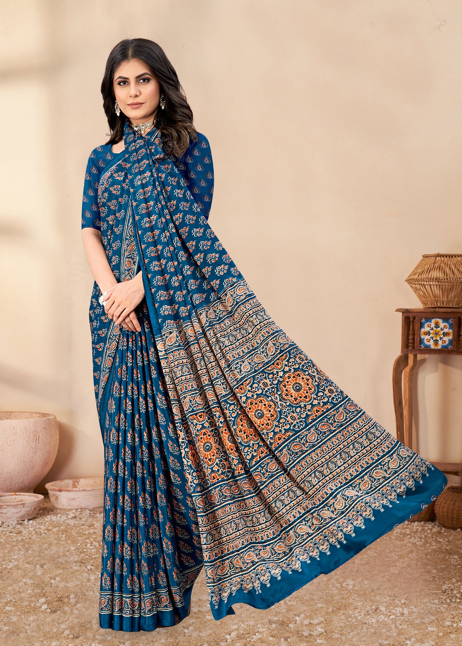 Casual Wear Saree for your daily use and comfort