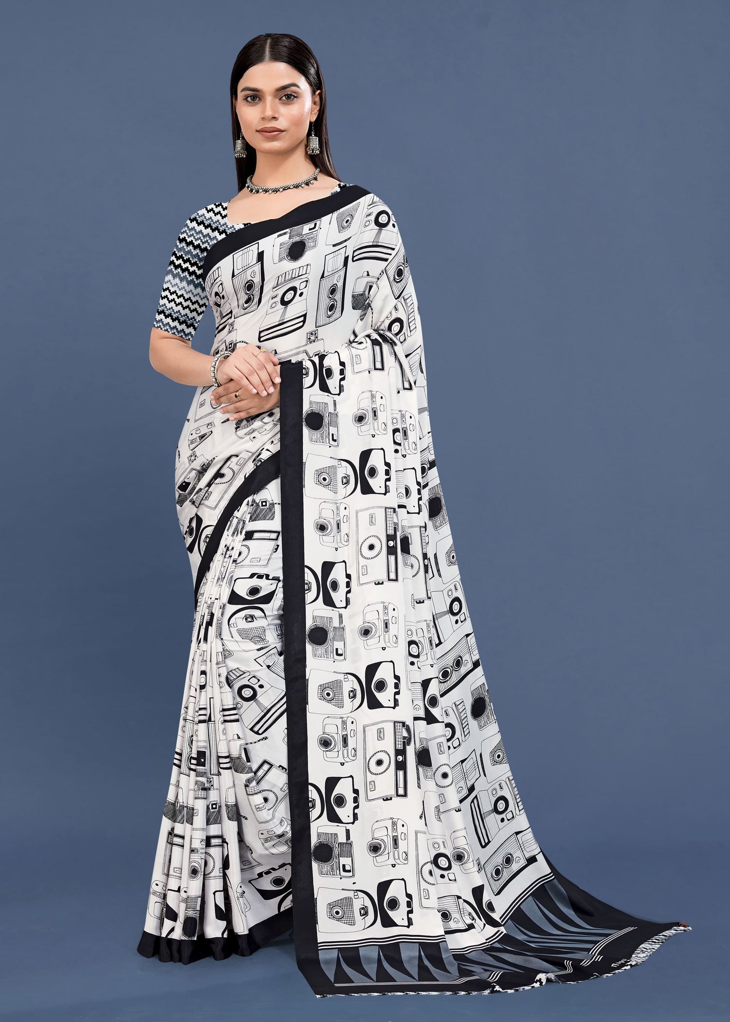 Pure Sophistication: White Sarees for Your Special Moments